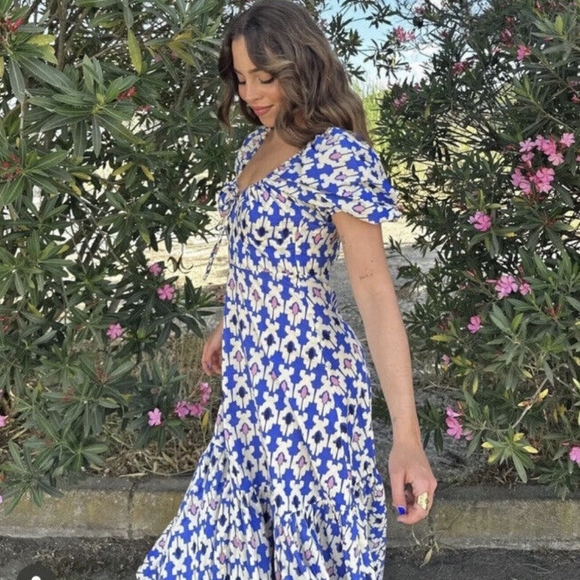 NWT Zara Printed Midi Dress - 3139/725 - Picture 8 of 16